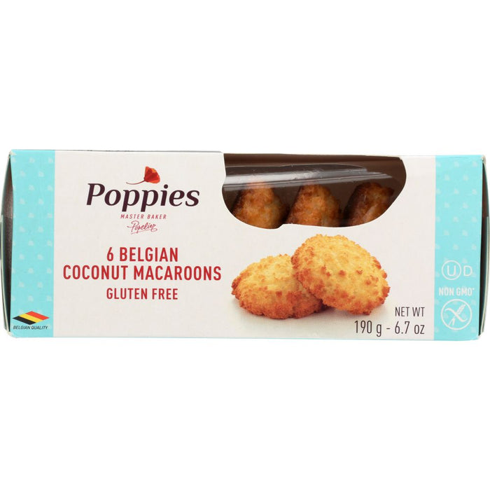 POPPIES: The Original Traditional Coconut Macaroons, 6.7 Oz
