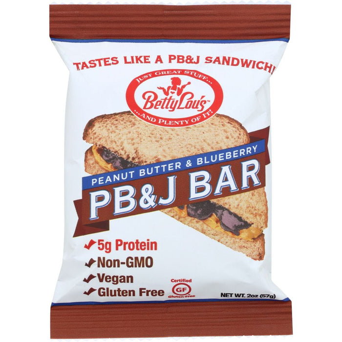 BETTY LOUS: PB&J Bar Blueberry, 2 oz