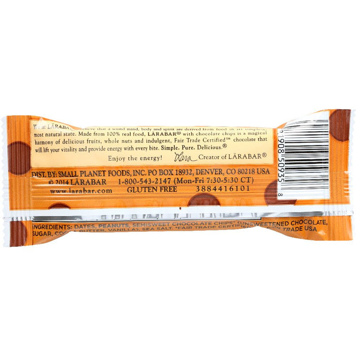 LARABAR: Peanut Butter Chocolate Chip Fruit & Nut Bar, 1.6 oz