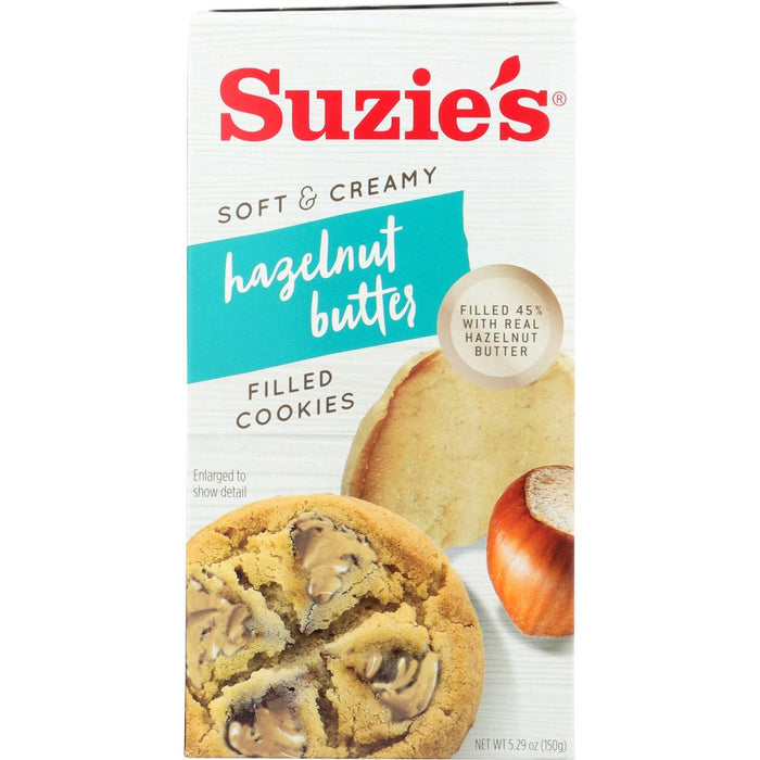 SUZIES: Hazelnut Butter Filled Cookies, 5.29 oz
