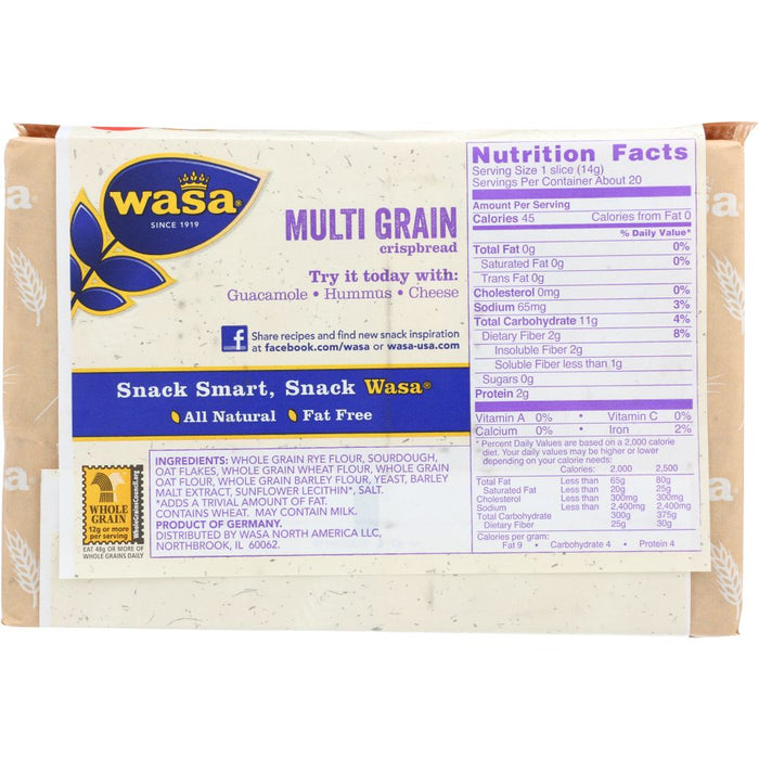 WASA: Multi Grain Crispbread, 9.7 Oz