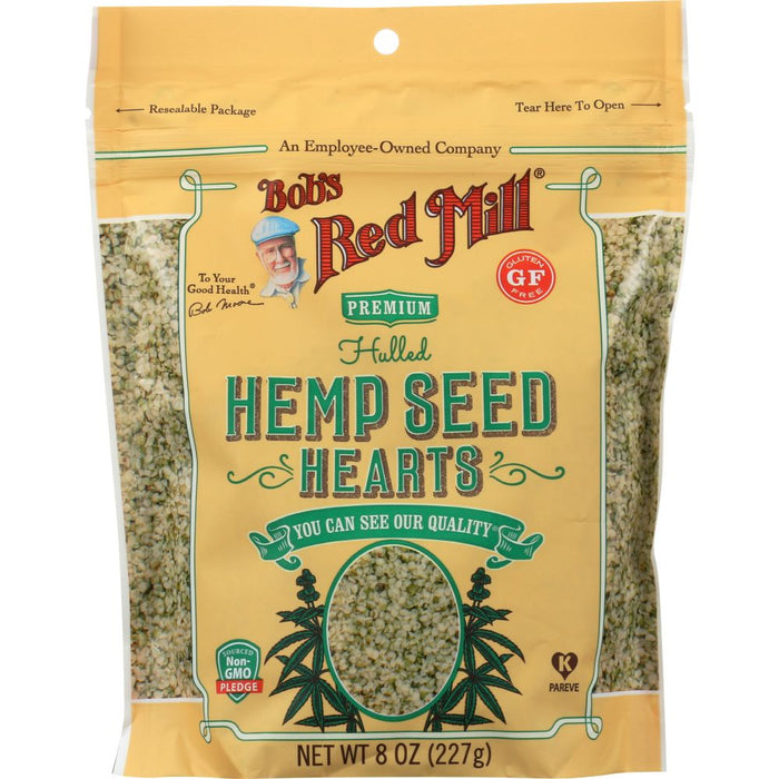 BOBS RED MILL: Hulled Hemp Seed Hearts, 8 oz