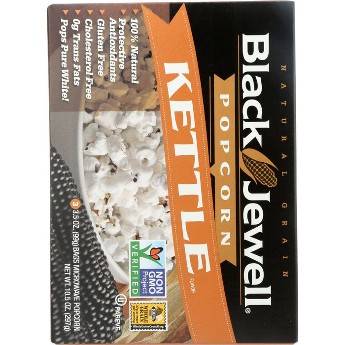 BLACK JEWELL: Kettle Corn Premium Microwave Popcorn 3 bags, 10.5 oz