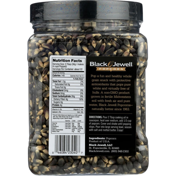 BLACK JEWELL: Premium Black Popcorn, 28.35 oz