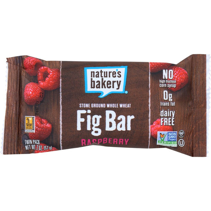 NATURE'S BAKERY: Whole Wheat Fig Bar Raspberry, 2 oz