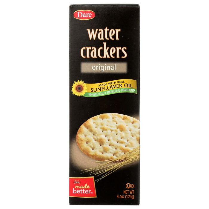DARE: Water Crackers Original, 4.4 Oz