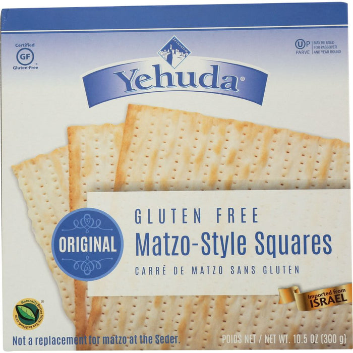 YEHUDA: Gluten Free Matzo-Style Squares, 10.5 oz