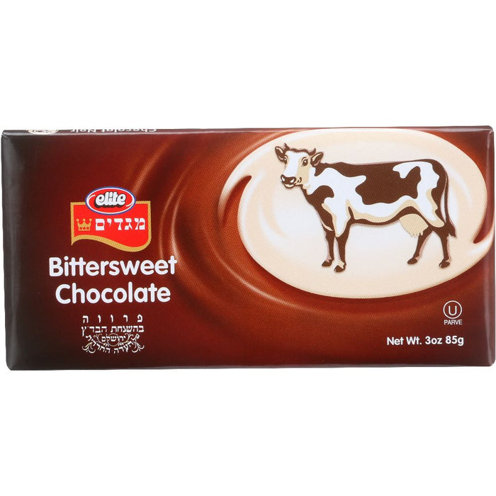 ELITE: Bittersweet Chocolate Bar, 3.5 oz