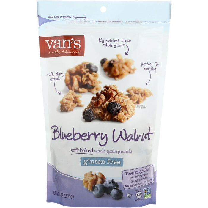 VANS: Blueberry Walnut Granola, 10 oz