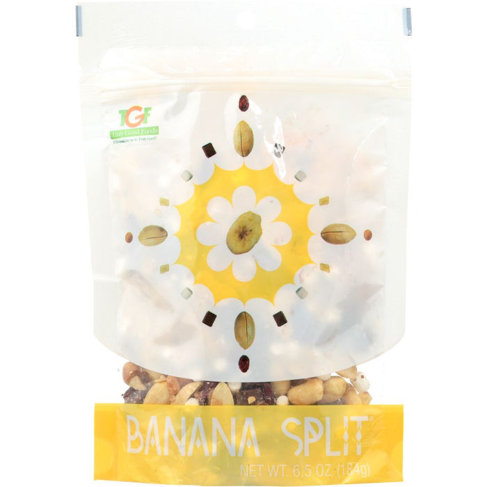 TRULY GOOD FOODS: Banana Split Snack Mix Sur Bag, 6.5 oz