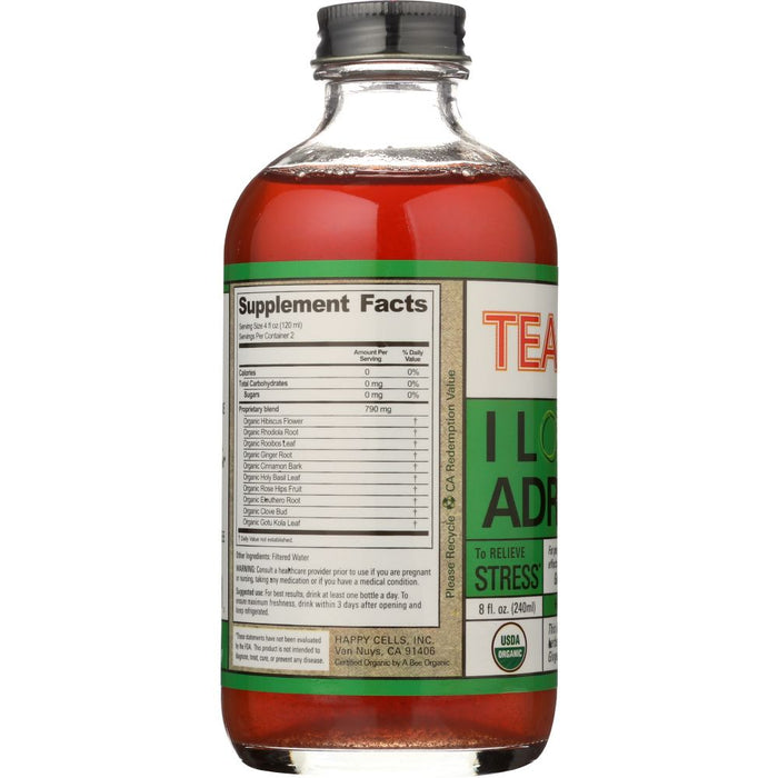 TEAONIC: Tea Herbal Love Adrenals, 8 oz