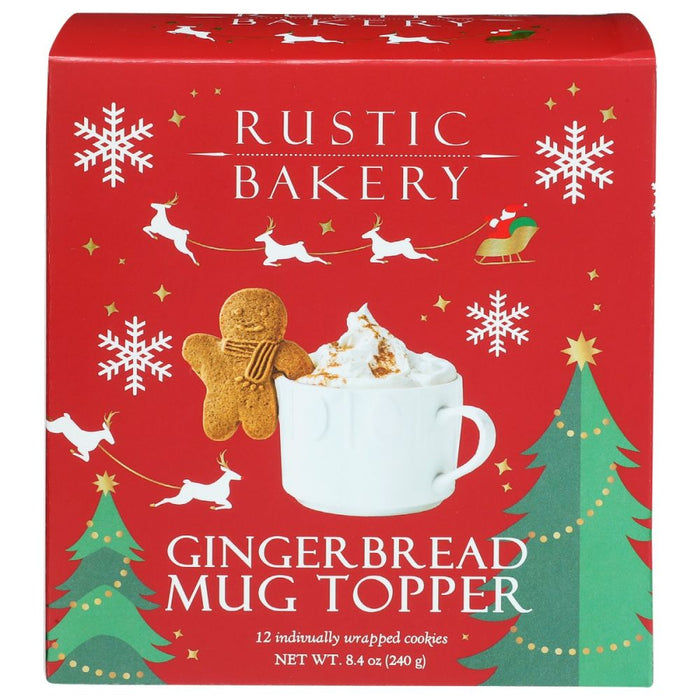 RUSTIC BAKERY: Mug Gingerbread Box, 8.4 oz