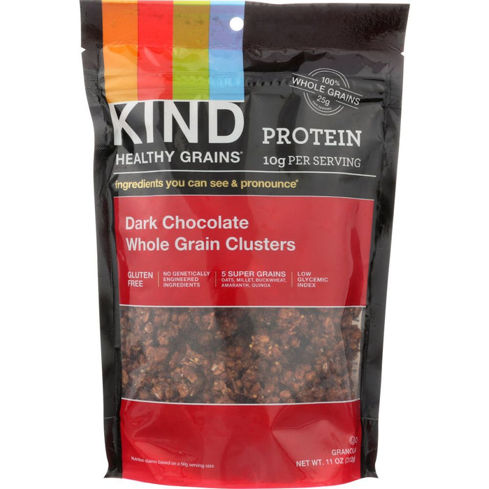 KIND: Dark Chocolate Whole Grain Clusters, 11 oz