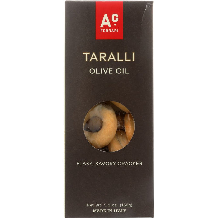 AG FERRARI: Taralli Olive Oil Crackers, 5.3 oz