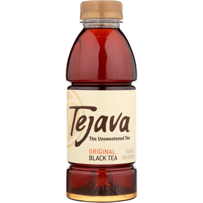 TEJAVA: Tea Black Original Unsweetened, 500 ml