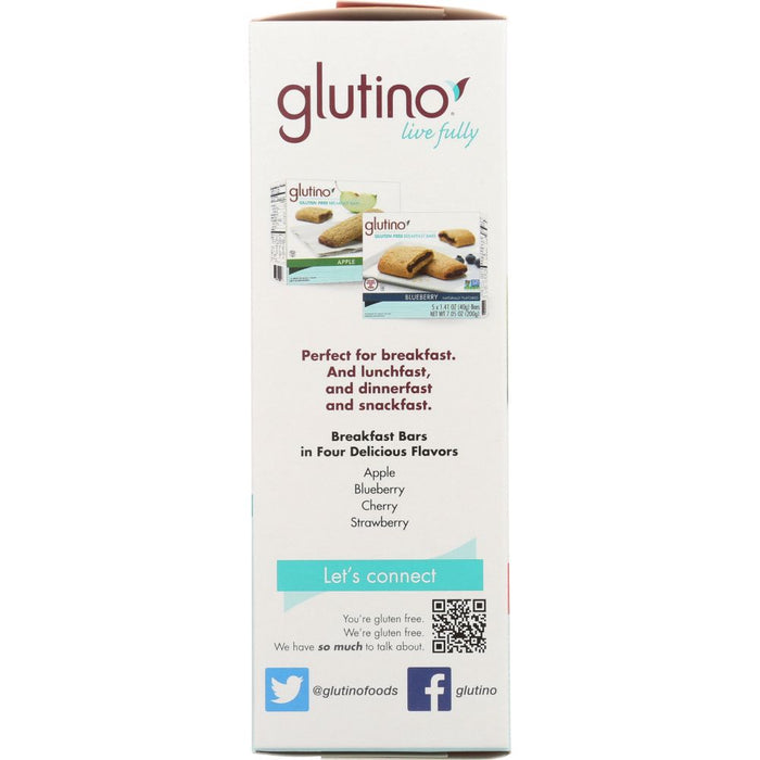 GLUTINO: Gluten Free Crackers Cheddar, 4.4 oz