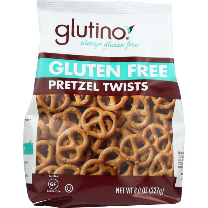 GLUTINO: Gluten Free Pretzel Twists, 8 oz