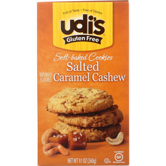 UDIS: Salted Caramel Cashew Cookies, 9.1 oz