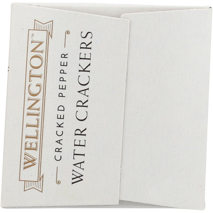 WELLINGTON: Cracked Pepper Water Crackers, 4.4 oz