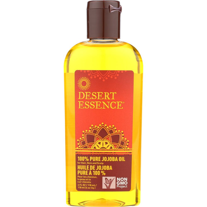 DESERT ESSENCE: 100% Pure Jojoba Oil, 4 oz