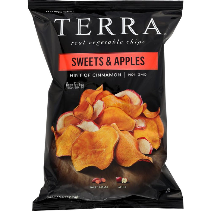 TERRA CHIPS: Chip Sweets & Apple, 5.5 oz