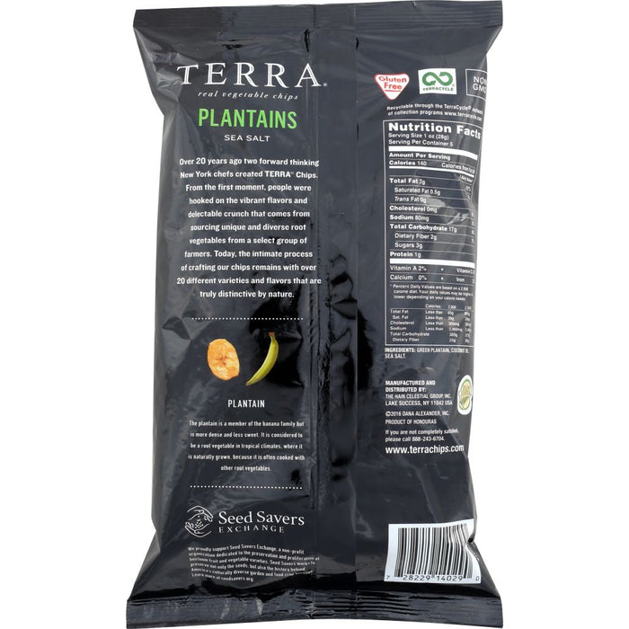 TERRA CHIPS: Chip Plantain Sea Salt, 5 oz