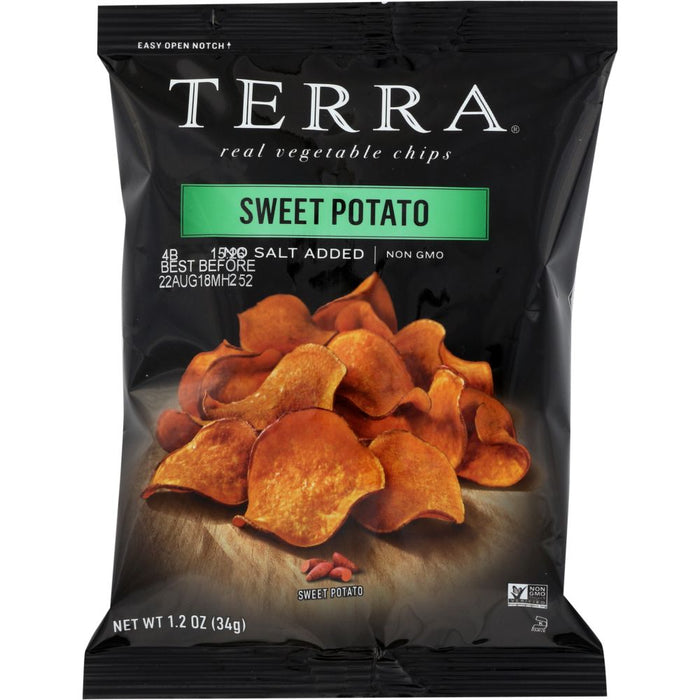 TERRA CHIPS: Chip Sweet Potato Plain, 1.2 oz