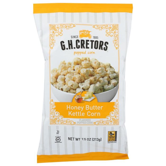 GH CRETORS: Honey Butter Kettle Corn, 7.5 oz