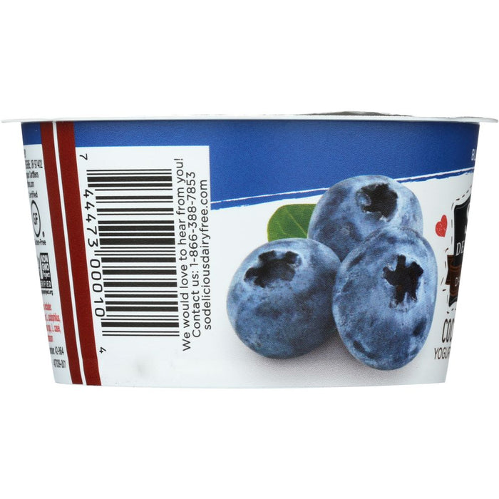 SO DELICIOUS: Blueberry Coconut Milk Yogurt Alternative, 5.3 oz