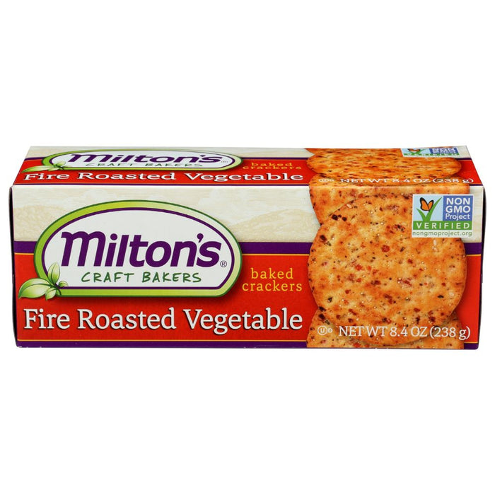 MILTONS: Cracker Veg Fire Rstd, 8.4 oz