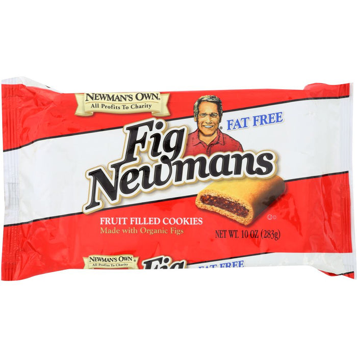 NEWMAN'S OWN ORGANIC: Fat Free Fig Newmans, 10 oz