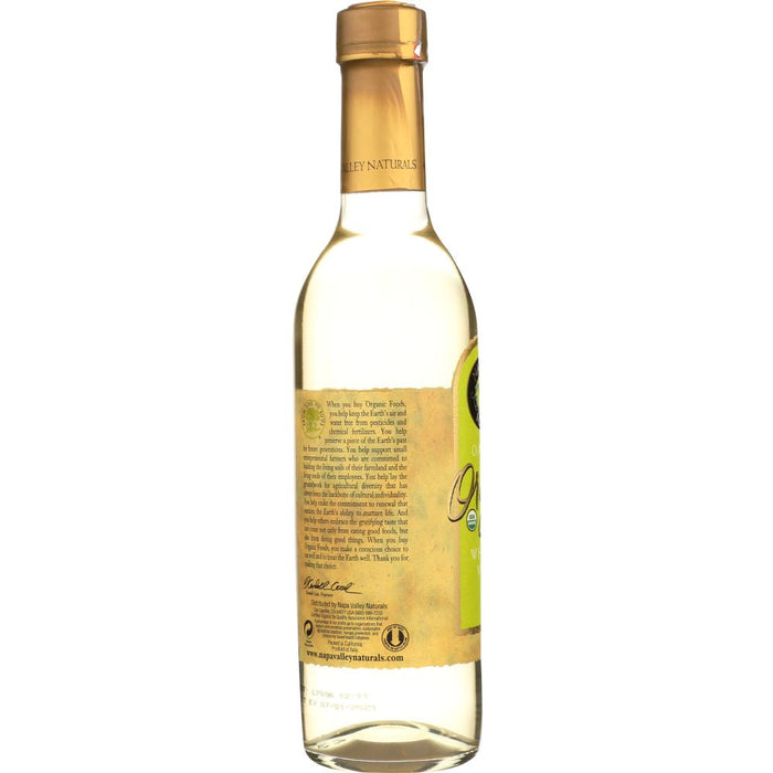 NAPA VALLEY NATURALS: White Wine Vinegar Organic, 12.7 oz