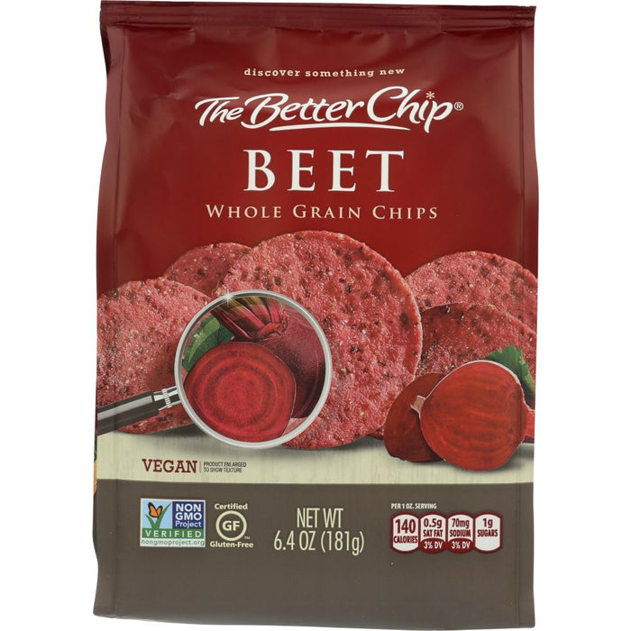 THE BETTER CHIP: Wholegrain Beet Chips, 6.4 oz