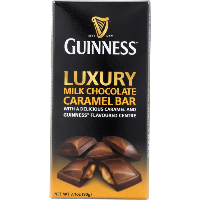 GUINNESS: Bar Milk Chocolate Caramel, 3.17