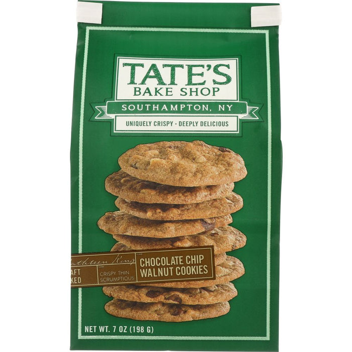 TATE'S BAKE SHOP: Chocolate Chip Walnut Cookies, 7 oz