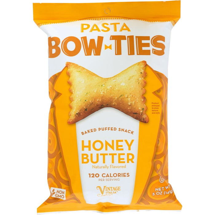 VINTAGE: Honey Butter Bow Ties Past Chips, 5 oz