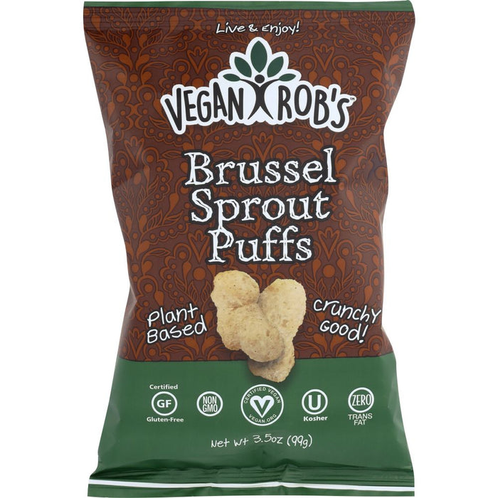 VEGANROBS: Brussel Sprouts Puffs, 3.5 oz