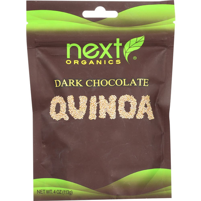 NEXT ORGANICS: Quinoa Dark Chocolate Organic, 4 oz