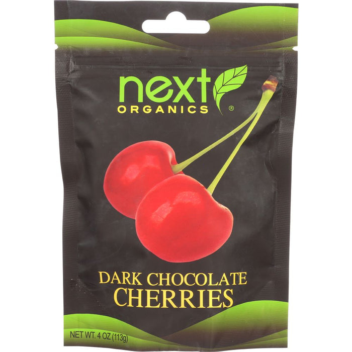 NEXT ORGANICS: Dark Chocolate Covered Cherry, 4 oz