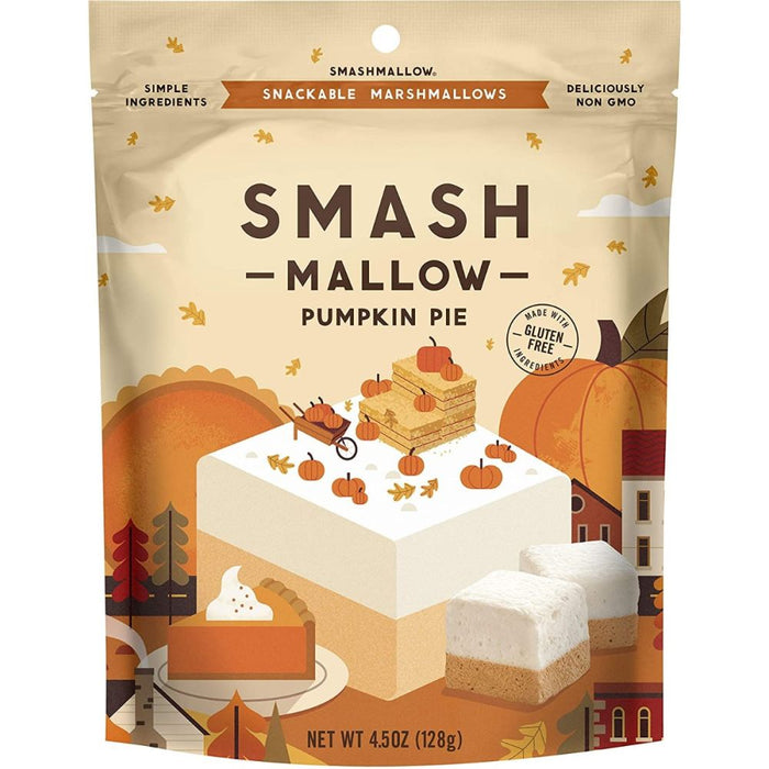 SMASHMALLOW: Marshmlw Pmpkn Pie, 4.5 oz