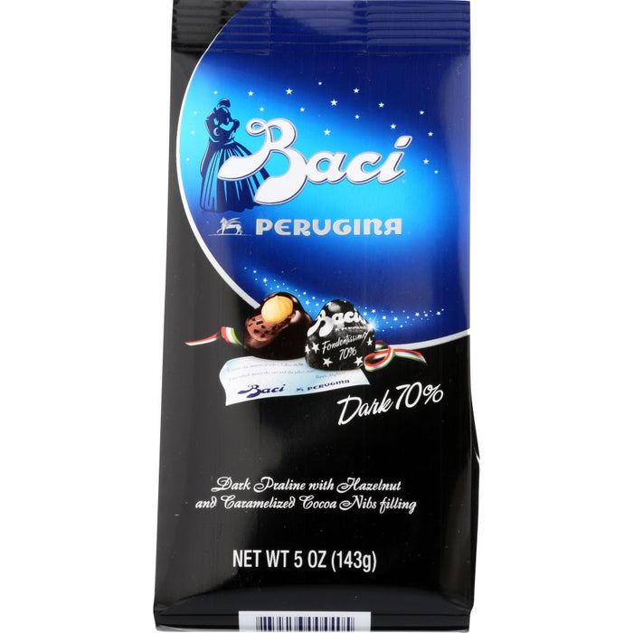 PERUGINA: Chocolate Dark Baci, 70%, 5 oz