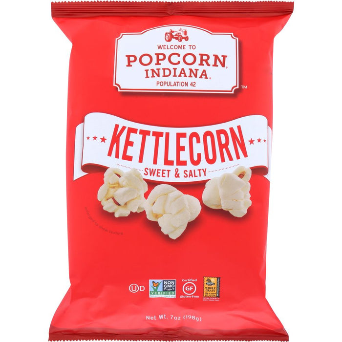 POPCORN INDIANA: Original Kettlecorn Sweet & Salty, 7 oz