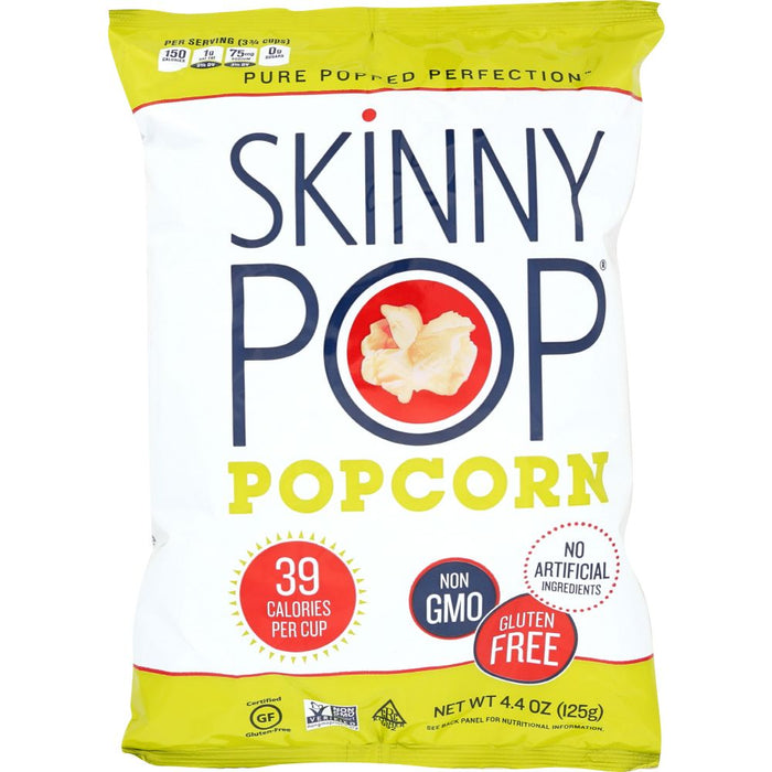 SKINNY POP: All Natural Original Popcorn Cholesterol Free, 4.4 Oz