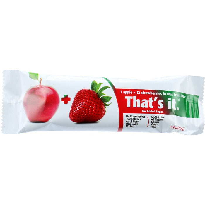 THATS IT: Apple Strawberry Fruit Bar, 1.2 oz