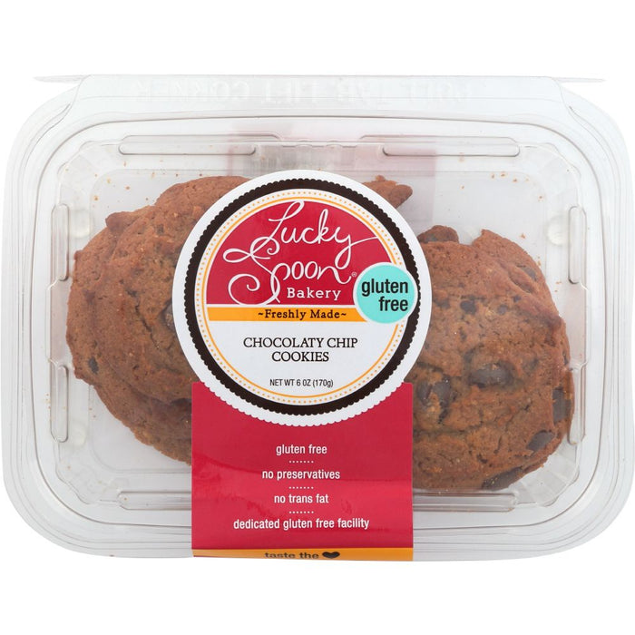 LUCKY SPOON: Cookies Chocolaty Chip, 6 oz