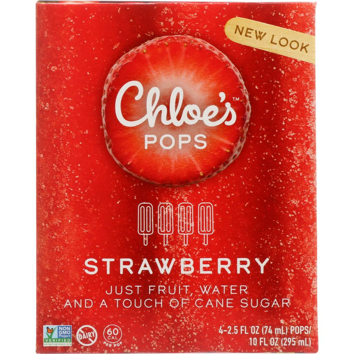 CHLOES: Fruit Pop Strawberry, 10 oz
