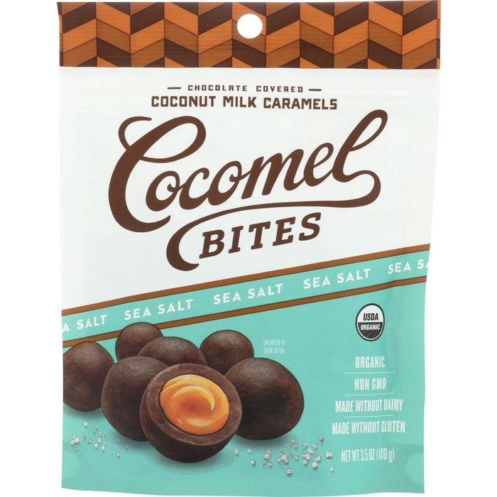 COCOMELS: Cocomels Sea Salt Bites, 3.5 oz