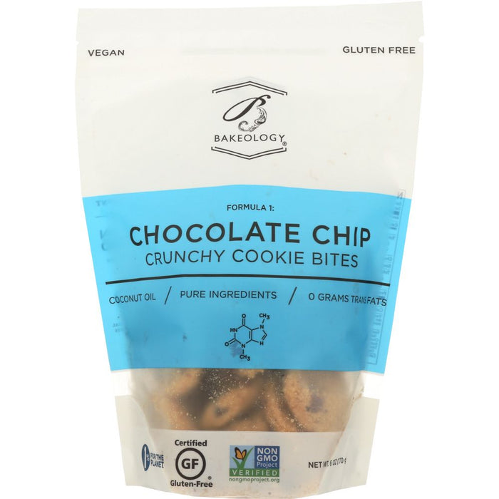 BAKEOLOGY: Chocolate Chip Crunchy Cookie Bites, 6 oz