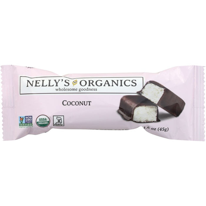 NELLYS: Organic Chocolate Coconut Bar, 1.6 oz