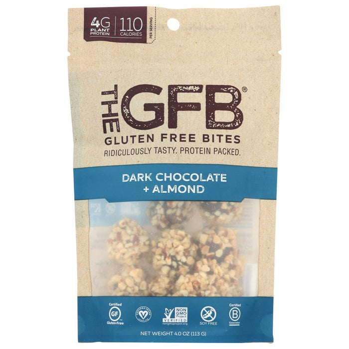 THE GFB: Dark Chocolate + Almond Bites, 4 oz